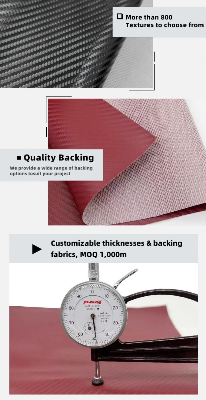 Heldergekleurde kunstleer met imitatie koolstofvezelnerf PVC kunstleer Schoenen Kussen Auto Interieur Decoratieve Stof 5