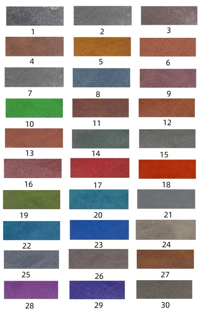 PVC Crazy Horse Olie Wax Gelooid Synthetisch Kunstleer voor Stoel Sofa Tas Autostoel Riem Kunstleer Stof 12