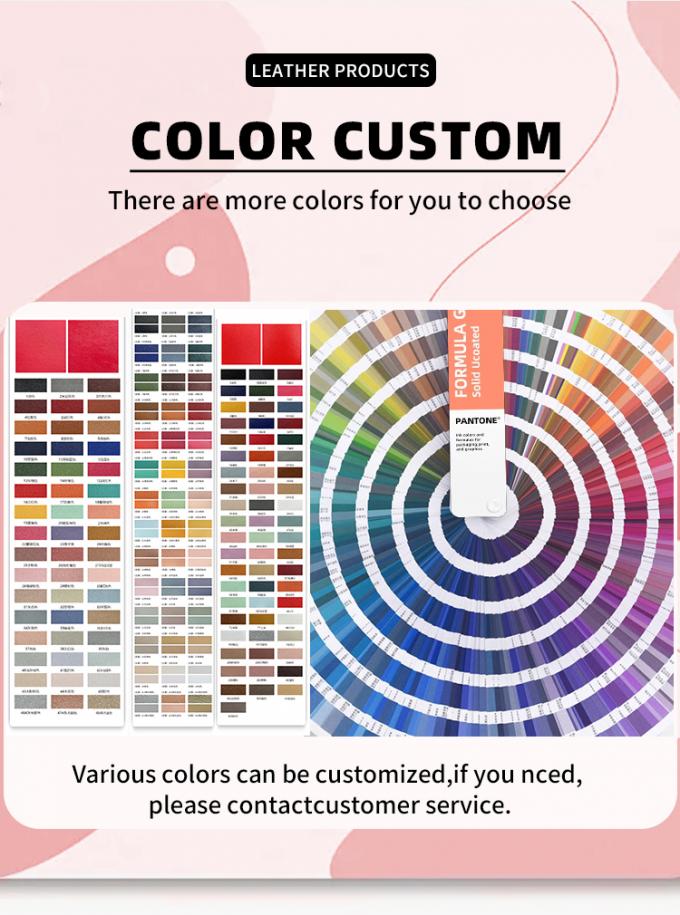 PVC geïmpregneerd synthetisch leer voor autostoeltjes en meubelbedekking 5