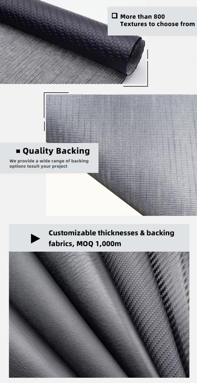 PVC Mat Geweven Graanpatronen Kunstmatig Synthetisch Lederen Stoel Sofa Schoenen Auto Voetmat Kunstleer 5