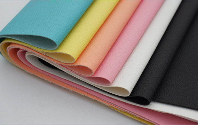 PVC Litchi Nerf Kunstleer voor Meubels 54" Breed 8