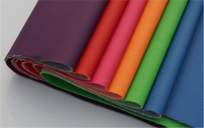 PVC Litchi Nerf Kunstleer voor Meubels 54" Breed 9