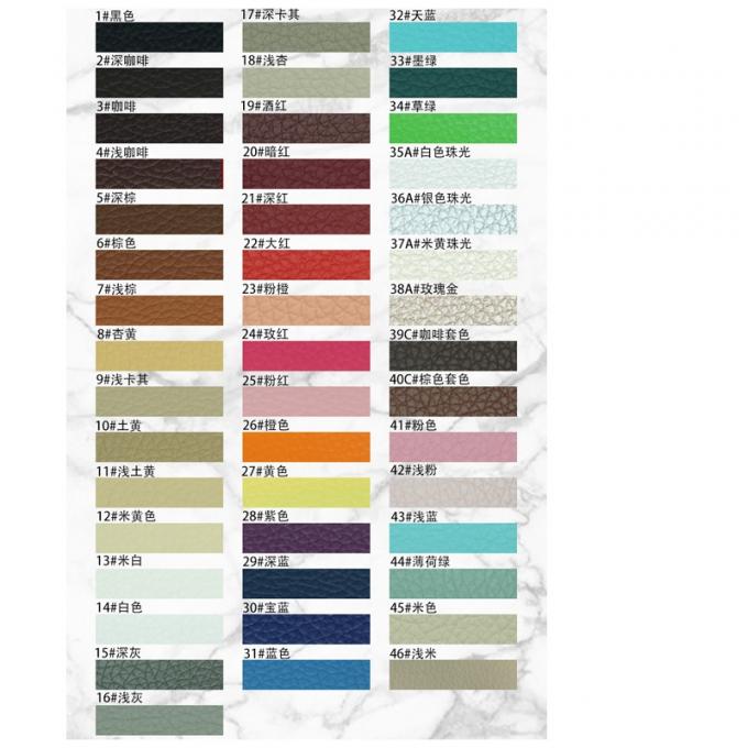 PVC Litchi Nerf Kunstleer voor Meubels 54" Breed 13