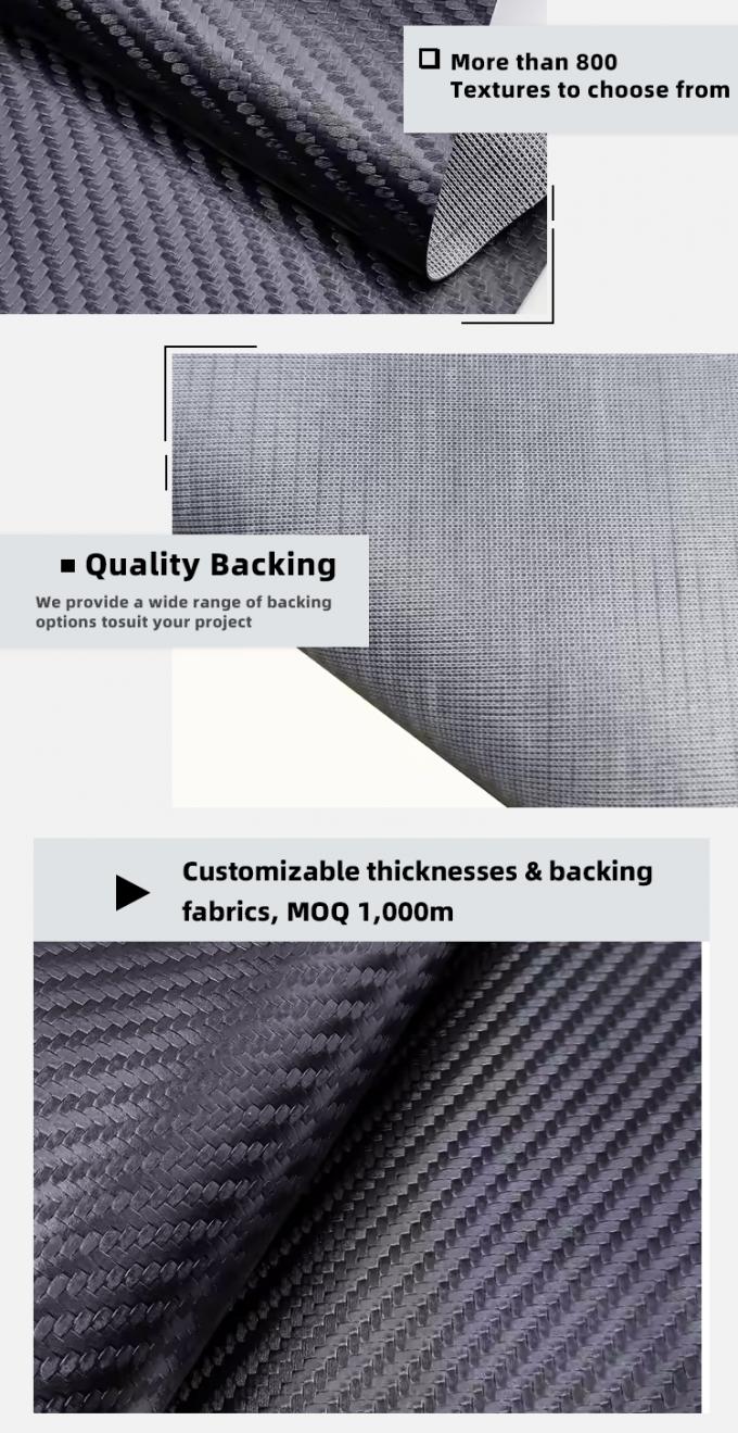 Abrasiebestendig PVC-leer voor meubelbedekking 140 cm breed 5