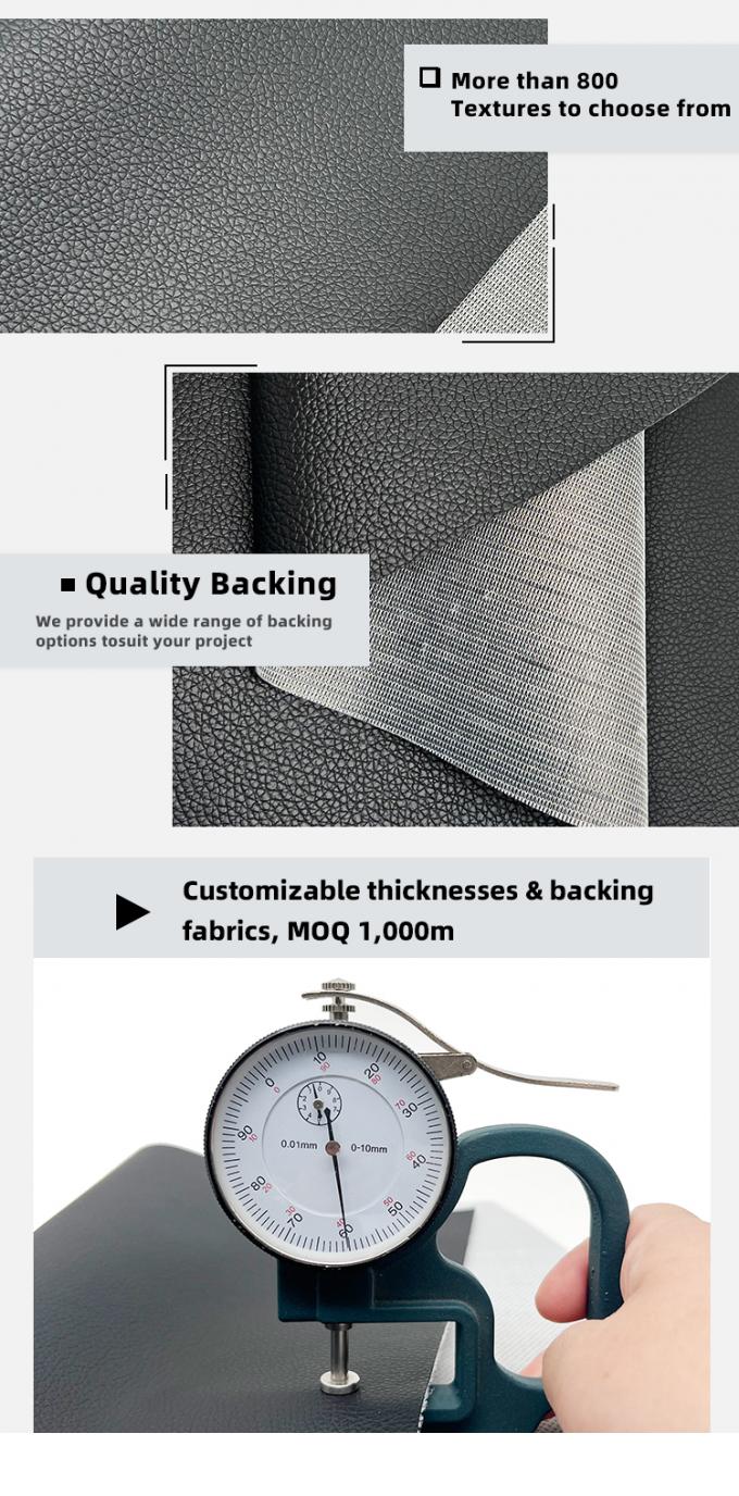 PVC-leer voor meubilair 0,6 mm dik, slijtagebestendig, ge&iuml;mprimeerd 5