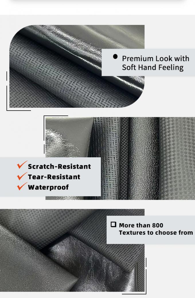 PVC kunstleer 140 cm breed slijtagebestendig voor meubelbedekking 6