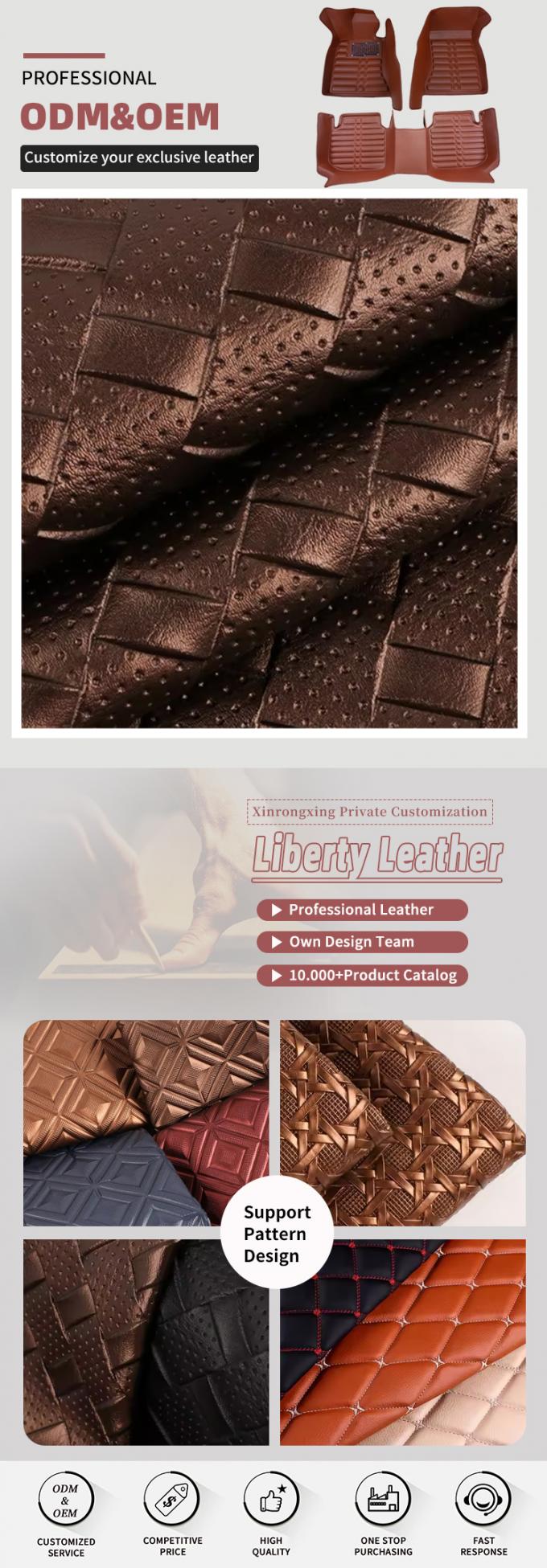 PVC-leer voor autostoeltjes Abrasiebestendig Waterdicht 0,8 mm 4