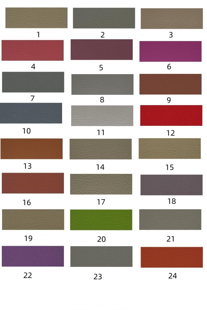 PVC slijtagebestendige ge&iuml;mprimeerde leer voor autostoeltjes 54" breed 13