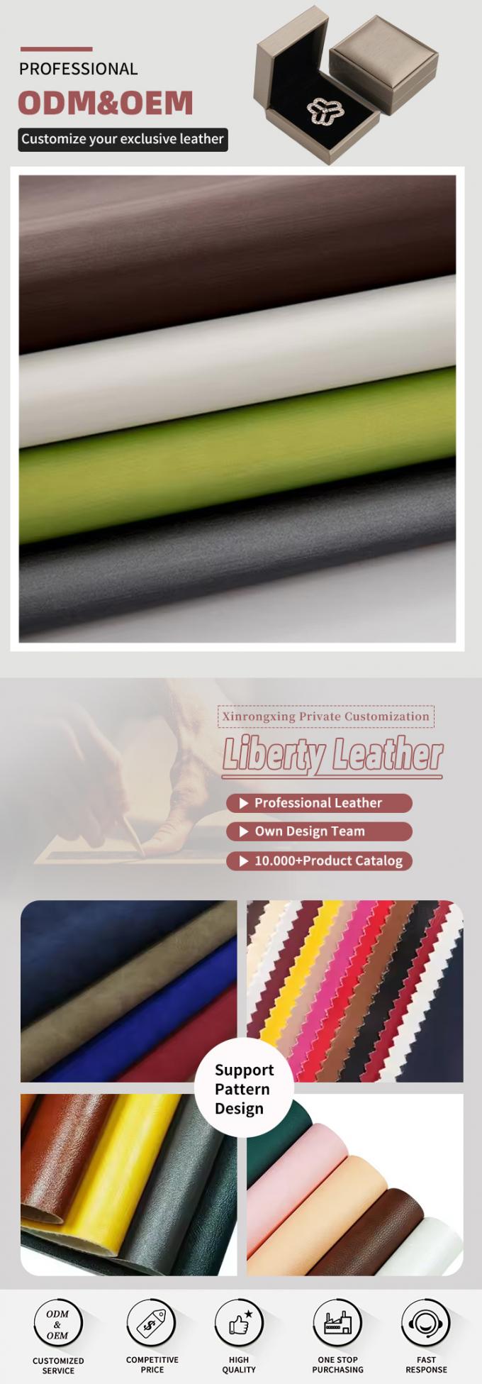 PU 0,5 Niet-geweven zijde Plain Leather Wallet Box Schoenen Ntoebook Fotoalbum Leer Stof Synthetisch Fake Leer 4