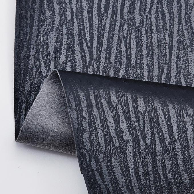 Groothandel PVC Streep Leer Kunstmatig Synthetisch Leer Houtprint Verpakking Portemonnee Doos Schoenen Notitieboek Kunstleer Stof 13