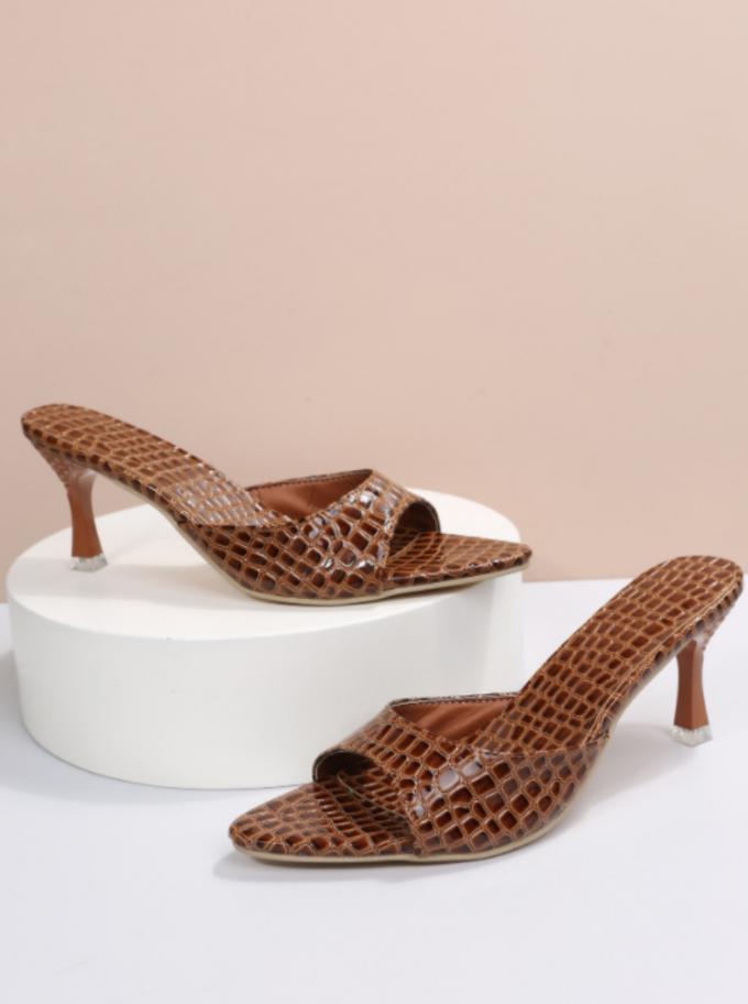 Hoogglanzend patroon PVC synthetisch leer dierpatroon schoenen zakken en tassen nepleerstof 15