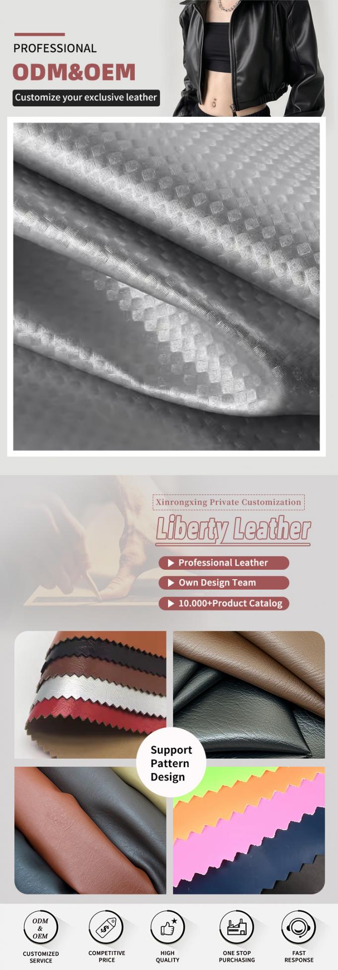 Elastiek PU koolstofvezel strooimakker Graan Synthetisch leer voor kledingzakken Oroptelefoon Armband Doos Fake leerstof 4