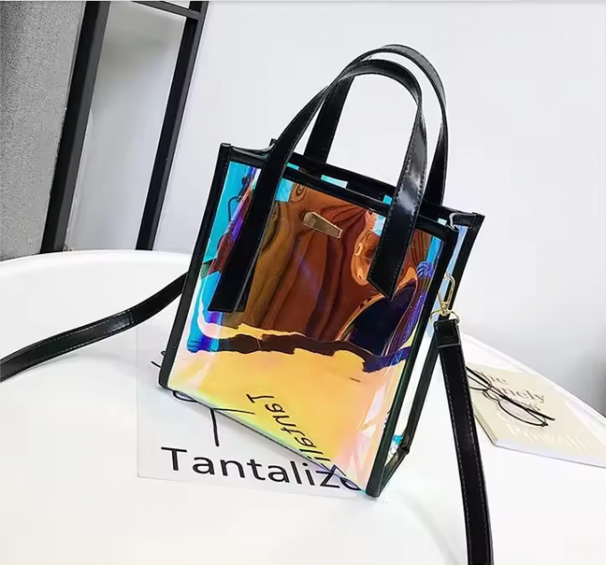 PU Regenboog Letter Print Magazine Design Synthetisch Leer Waterdicht Kunstleer Stof voor Bagage Tas Cosmetica Meubels/Sofa 14