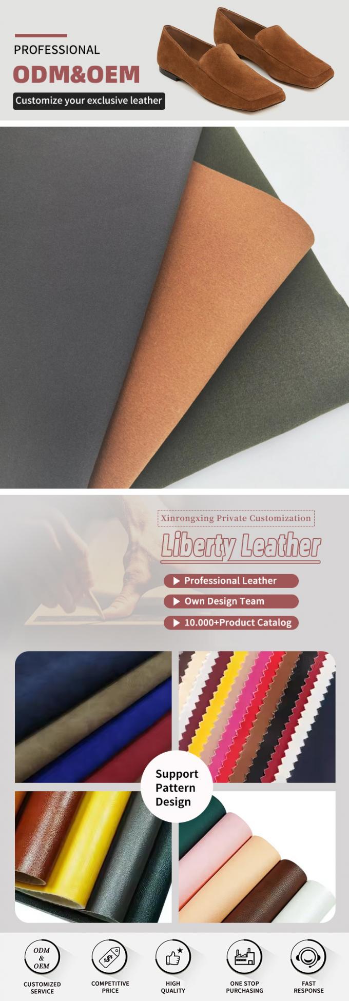 ECO Imitatie Suède Microvezel PU Voering Synthetisch Leer voor Schoenen Tas Riem Wanten Kunstleer Stof 4