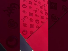 PU Geperst Synthetisch Leer voor Schoenentas Verpakking Tafelmat Synthetische Kunstleer Stof